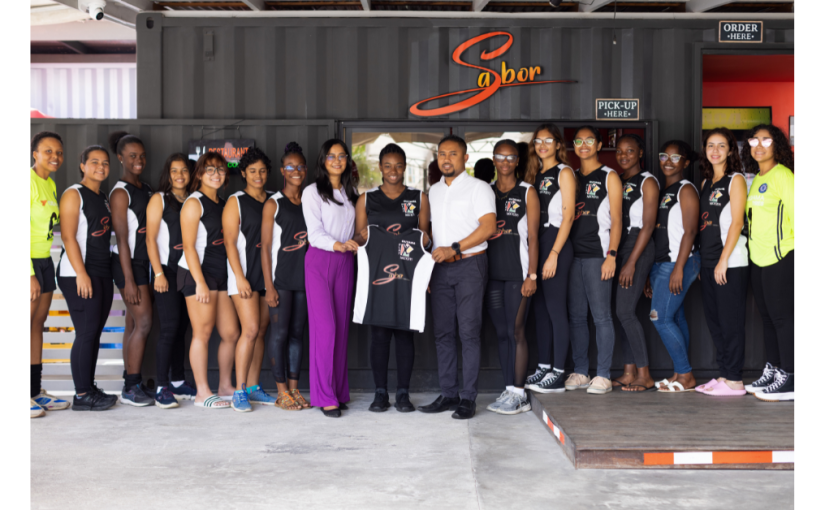 Sabor Restaurant & Catering sponsors Guyana Junior women’s hockey team
